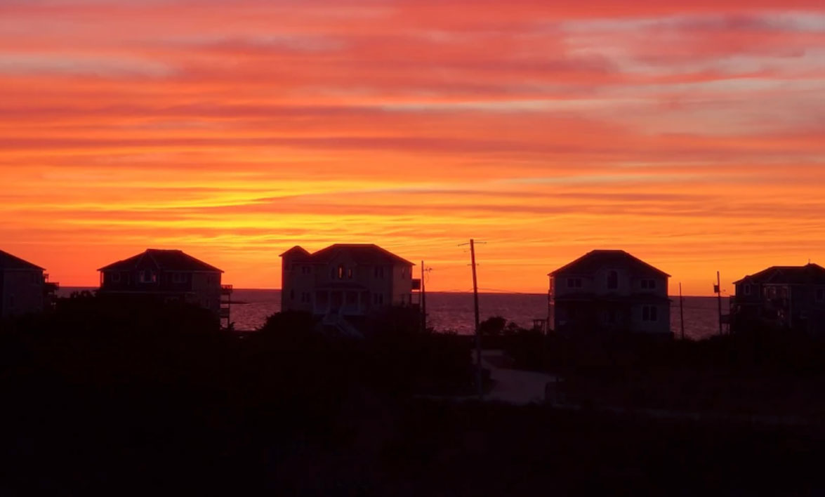 Iridia II Rental Property at Sunset